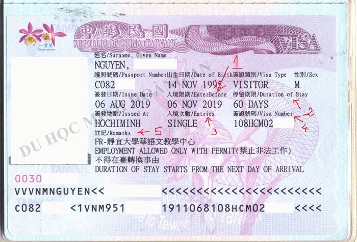 Đài Loan mở lại thụ lý visa và chính sách miễn visa