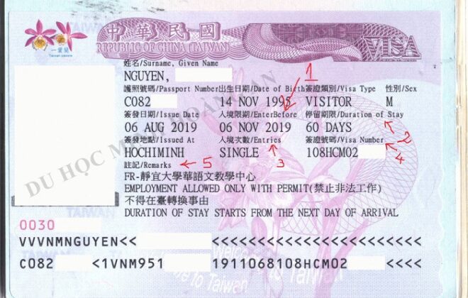 Đài Loan mở lại thụ lý visa và chính sách miễn visa